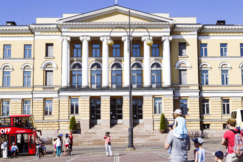Helsingfors universitets huvudbyggnad. Bild: Pressbild/Linda Tammisto