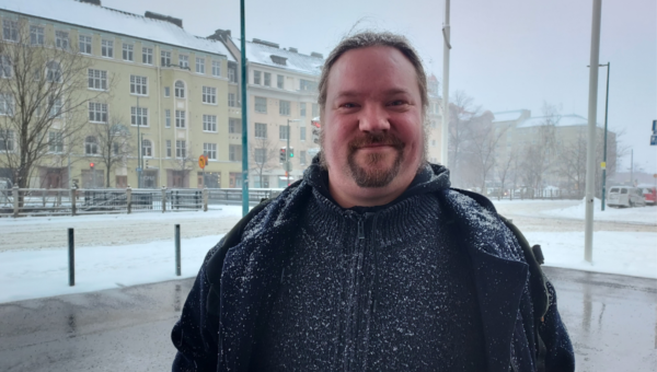 Janne Wass är idag chefredaktör för Ny tid. Bild: Elin Lindberg.