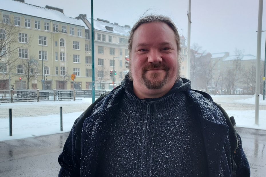 Janne Wass är idag chefredaktör för Ny tid. Bild: Elin Lindberg.