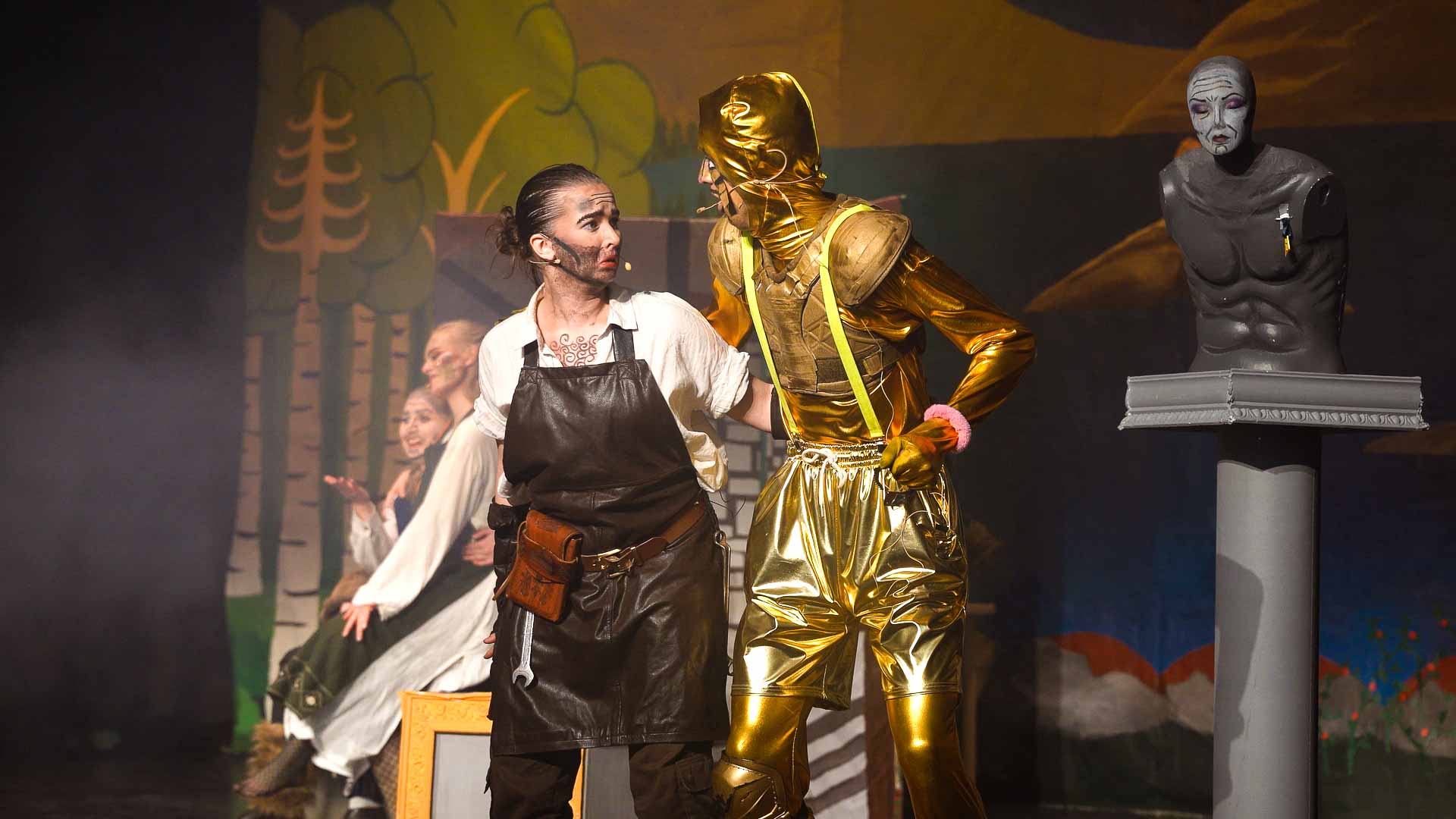 Ilmarinta tillsammans med kvarnen Sampo.